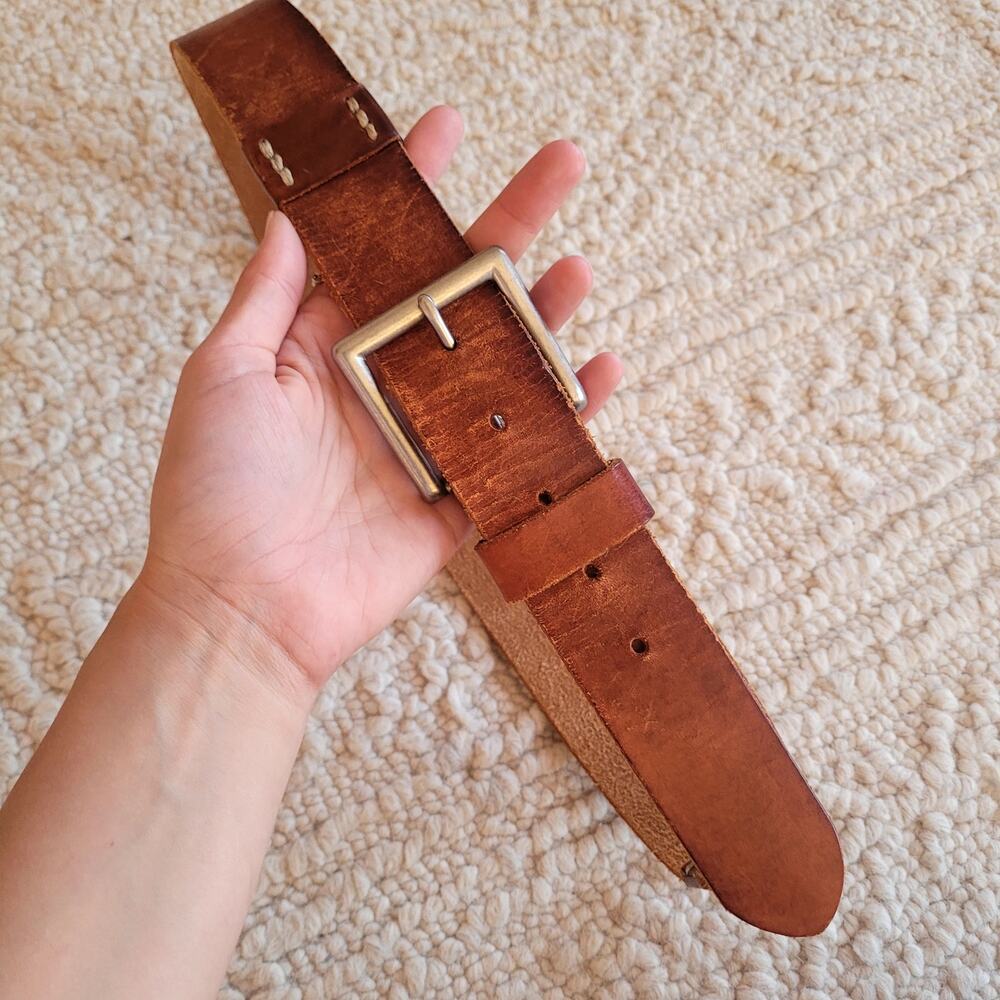 Banana Republic Full Grain leather belt Sz 36